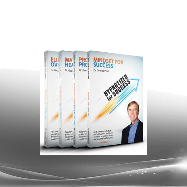 George Pratt - Hypnotized for Success Set of 4