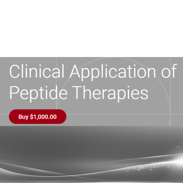 APEIRON ZOH - Clinical Application of Peptide Therapies