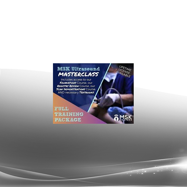 MSK Ultrasound MasterClass - Complete Path to Learn
