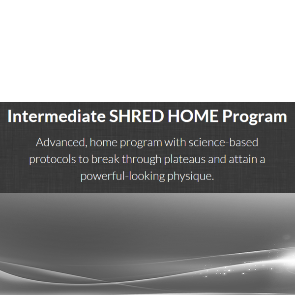 Jeremy Ethier - Intermediate SHRED HOME Program