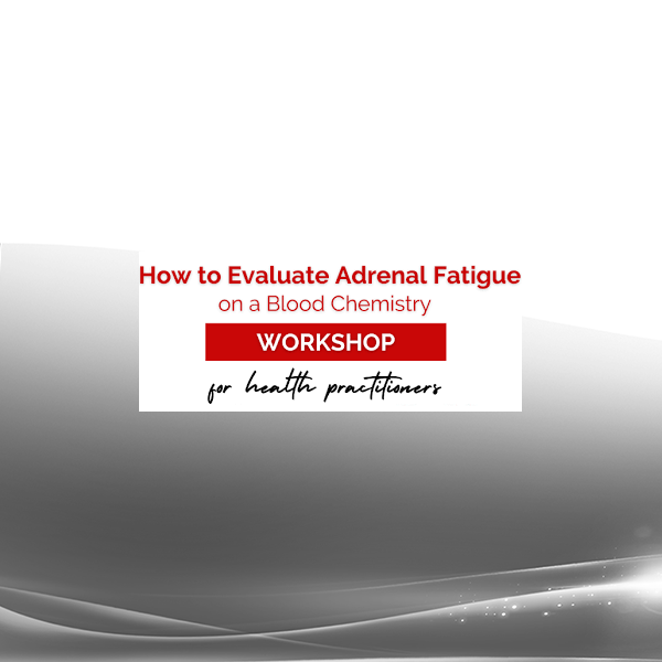 Dr. Bryan Walsh - How To Evaluate Adrenal Fatigue on a Blood Chemistry Workshop