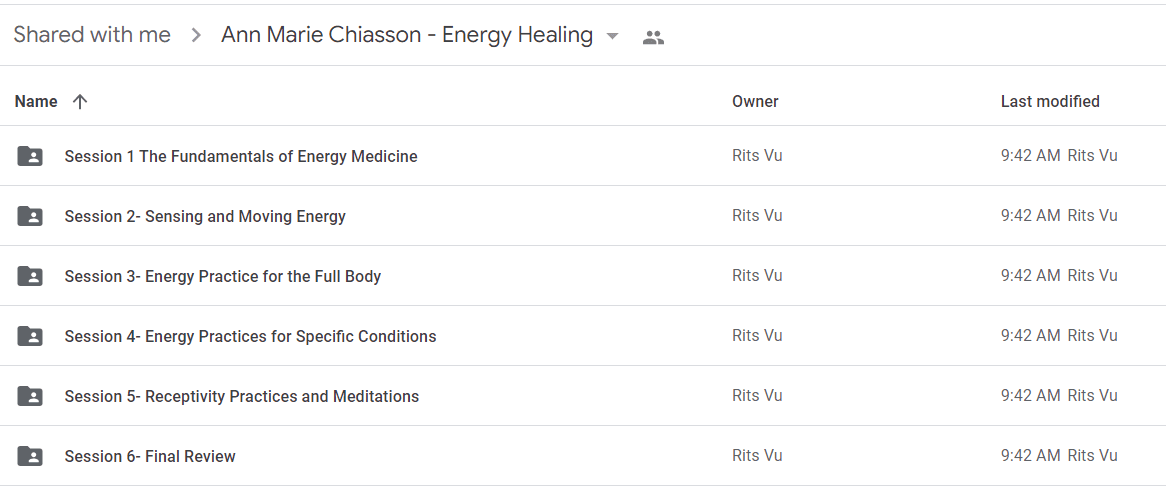 Ann Marie Chiasson - Energy Healing